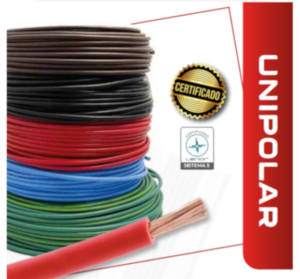 Cable unipolar reglamentario  100% cobre normalizado y certificado 2.5 mm rollo de 100mts